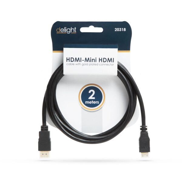 Mini HDMI kábel • 2 m - Image 2