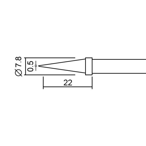 Pákahegy 28020-as pákához - 2 db / bliszter - Image 2