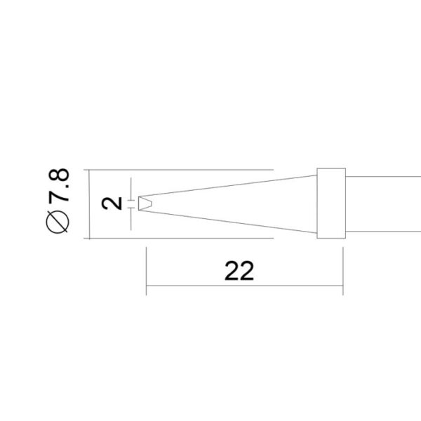 Pákahegy 28020-as pákához - 2 db / bliszter - Image 2