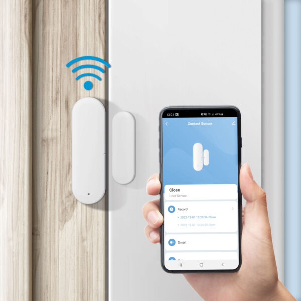 Smart Wi-Fi-s nyitásérzékelő - 2 x AAA - öntapadós - Image 2